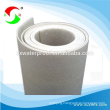 Polyester mat for producing bitumen waterproofing membrane